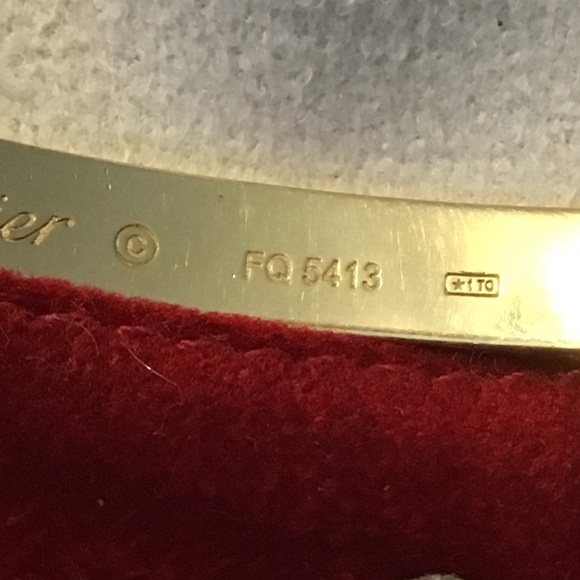 SOLD NO LONGER AVAILABLE! Cartier Love Bracelet - Picture 6 of 8